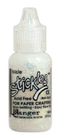 Billede: stickles glimmerlim 18ml. icicle