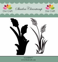 Billede: Dixi Craft Shadow Clearstamp “Flower-2