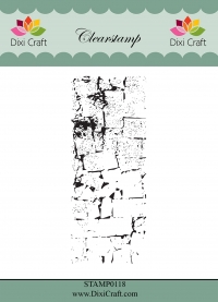 Billede: DIXI CRAFT CLEARSTAMP “Texture-3” STAMP0118, 10x4cm
