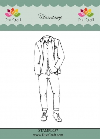 Billede: DIXI CRAFT CLEARSTAMP “Boys Outfit