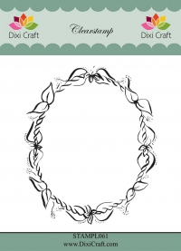 Billede: DIXI CRAFT CLEARSTAMP “Flowerframe