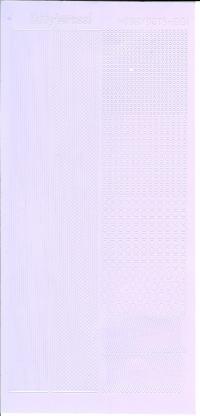Billede: serie 1 violet pastel, hobbydots, stickers, førpris kr. 7,- nupris