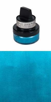 Billede: Cosmic Shimmer Gilding Polish / Voks “Ocean Teal