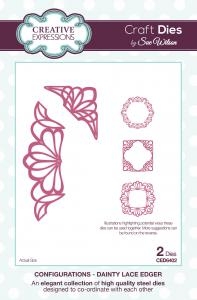 Billede: CREATIVE EXPRESSIONS SUE WILSON DIE Configurations Dainty Lace Edger, CED6402