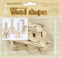 Billede: Leane Wood Shapes “Musical Instruments