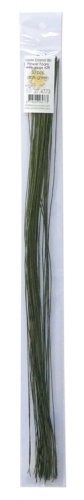 Billede: LEANE Flower Foam Wrapped Wire “Dark Green” 27.4773, 50 stk. 36cm