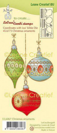 Billede: LEANE Clearstamp “Christmas Ornaments” 55.6067, Matcher p384432