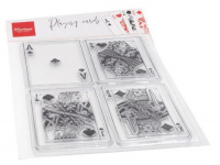 Billede: MARIANNE DESIGN CLEARSTAMP CS1055 Playing Cards, 95x140mm, førpris kr. 56,- nupris
 