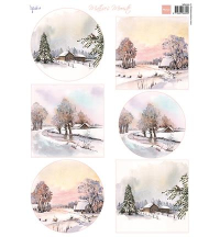 Billede: MARIANNE DESIGN 3D ARK 1 STK MB0205 Mattie's Winter Landscape
