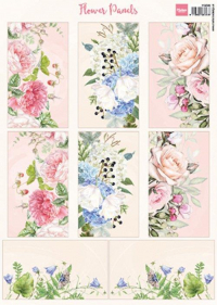 Billede: MARIANNE DESIGN 1 ARK VK9592 Flower Panels