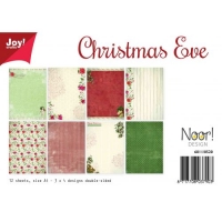 Billede: JOY PAPIRSBLOK “Christmas Eve” 6011/0520, A4 - 12 ark dobbeltsidet, førpris kr. 36,- nupris
