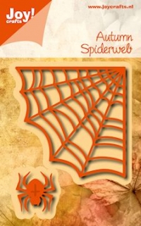 Billede: skære/prægeskabelon Spider & Spiderweb, førpris kr. 72,00, nupris