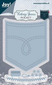 Billede: skæreskabelon lomme med stitch, JOY CUT Trouser Pocket, 6002/1388, 104,5x72,5mm 
