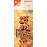 Billede: skæreskabelon små blade, JOY CUT Leaves Loose, 6002/1490, 107x38mm 