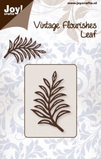 Billede: skæreskabelon bladgren, Flourishes Leaf, førpris kr. 44,00, nupris