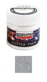 Billede: Pentart Fine Glitter Paste 50ml “Iridescent” 13059