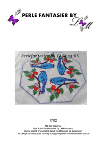 Billede: Perlemønster Perlefantasi 1702