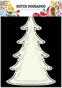 Billede: tegneskabelon DDBD CARD ART A5 “Xmas Tree” 470.713.643