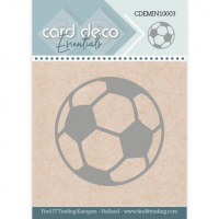 Billede: skæreskabelon fodbold, Card Deco Mini Dies 
