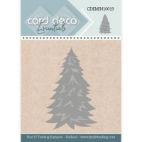Billede: skære/prægeskabelon juletræ, Card Deco Mini Dies CDEMIN10019, 3,2x5cm