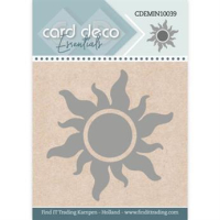 Billede: skæreskabelon sol, Card Deco Mini Dies CDEMIN10039, 4,9x5,1cm