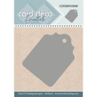 Billede: skæreskabelon lille tag, Card Deco Mini Dies CDEMIN10040, 4,5x4,7cm