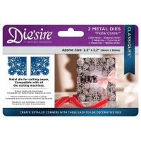 Billede: skæreskabelon Die Sire Dies Classiques - Floral Corner, førpris kr. 84,00, nupris