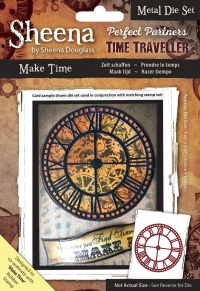 Billede: skæreskabelon Sheena Douglas Die “Time Traveller - Make Time
