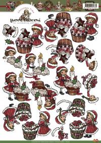Billede: jule cupcakes, yvonnes design