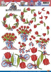 Billede: hollandske tulipaner, yvonnes design