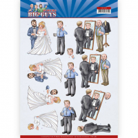 Billede: brudepar, kontormand og mand på tøjindkøb, yvonne design